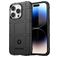 Mobigear Rugged Shield iPhone 15 Pro Max Hoesje Flexibel TPU Backcover Shockproof - Zwart