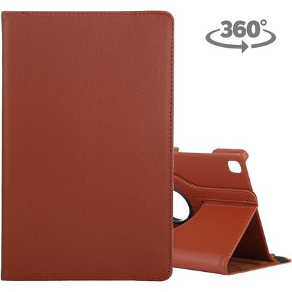 Mobigear DuoStand Samsung Galaxy Tab A7 (2020) Hoes Draaibare Bookcase - Bruin
