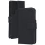 Mobiparts Samsung Galaxy S25 Ultra Hoesje Echt Leer Bookcase Portemonnee - Zwart