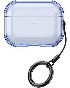 Mobigear Crystal Clip Apple AirPods Pro 3 Hoesje Flexibel TPU - Blauw