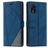 Mobigear Rhombus Samsung Galaxy Xcover 7 Hoesje Bookcase Portemonnee - Blauw
