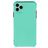 Mobigear Cushion iPhone 12 Pro Max Hoesje Flexibel TPU Backcover Shockproof - Turquoise