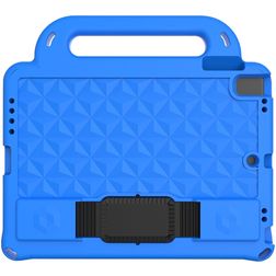 Mobigear Diamond iPad 6 (2018) Kinder Tablethoes met Handvat - Blauw