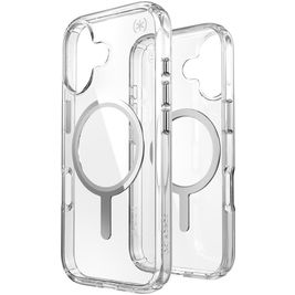 Speck Presidio Perfect Clear Doorzichtig iPhone 17 MagSafe Hoesje Hardcase Backcover Shockproof - Transparant
