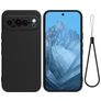 Mobigear Colors Google Pixel 9 Pro Hoesje Flexibel TPU Backcover - Zwart