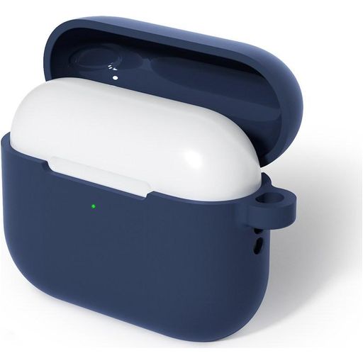 Mobigear Colors Apple AirPods Pro 3 Hoesje Flexibel Siliconen - Marineblauw