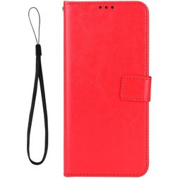 Mobigear Wallet TCL 30 Hoesje Bookcase Portemonnee - Rood