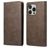 Mobigear Wallet iPhone 16 Pro Hoesje Bookcase Portemonnee - Bruin