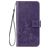 Mobigear Clover OPPO Reno 4 Hoesje Bookcase Portemonnee - Paars