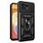 Mobigear Armor Ring Cam Slide Motorola Edge 40 Pro Hoesje Hardcase Backcover Shockproof met Ringhouder en Camera Slider - Zwart