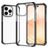 Mobigear Full Bumper iPhone 14 Pro Hoesje Hardcase Backcover Shockproof - Zwart