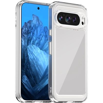 Mobigear Crystal Doorzichtig Google Pixel 9 Hoesje Hardcase Backcover - Transparant