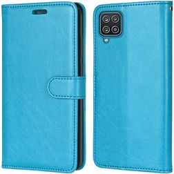 Mobigear Wallet Samsung Galaxy M12 Hoesje Bookcase Portemonnee - Blauw