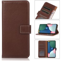 Mobigear Wallet POCO X4 GT Hoesje Bookcase Portemonnee - Bruin