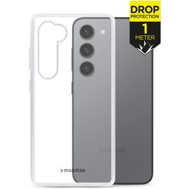 Mobilize Naked Protection Doorzichtig Samsung Galaxy S23 Hoesje Hardcase Backcover Shockproof - Transparant