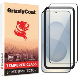 GrizzlyCoat Easy Fit Samsung Galaxy S25 Edge Glazen Screenprotector - Case Friendly + Installatie Frame