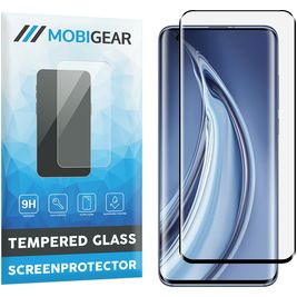 Mobigear Premium Xiaomi Mi 10 Pro Glazen Screenprotector - Case Friendly - Zwart