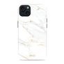 MIO iPhone 15 MagSafe Hoesje Hardcase Backcover - White Marble