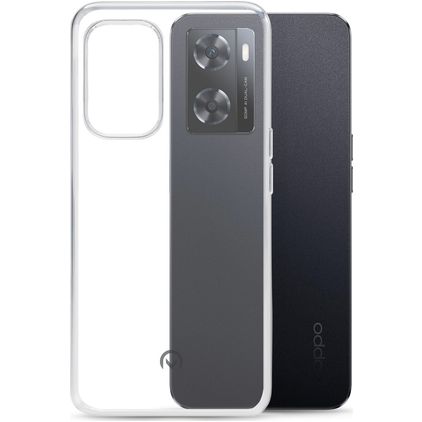 Mobilize Gelly Doorzichtig OPPO A57s Hoesje Flexibel TPU Backcover - Transparant