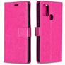 Mobigear Wallet Samsung Galaxy A21s Hoesje Bookcase Portemonnee - Magenta