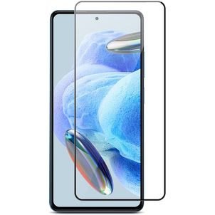 Mobigear Premium Xiaomi Redmi Note 12 Pro Glazen Screenprotector - Case Friendly - Zwart