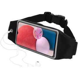 Mobiparts Comfort Fit Belt Telefoonhouder Hardlopen Samsung Galaxy A13 4G Sport Hoesje Neopreen Heuptas - Zwart