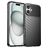 Mobigear Groove iPhone 16 Plus Hoesje Flexibel TPU Backcover - Zwart