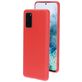 Mobiparts Samsung Galaxy S20 Plus Siliconen Hoesje Backcover - Scarlet Red