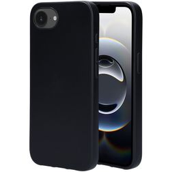 Mobiparts Classic iPhone 16e Hoesje Flexibel TPU Backcover - Zwart