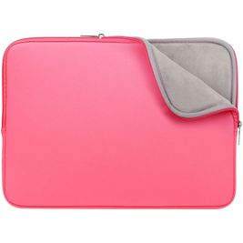 Mobigear Basics Laptop Sleeve 14 inch Laptop hoes - Roze