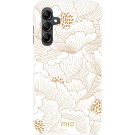 MIO Samsung Galaxy A14 MagSafe Hoesje Hardcase Backcover - White Roses