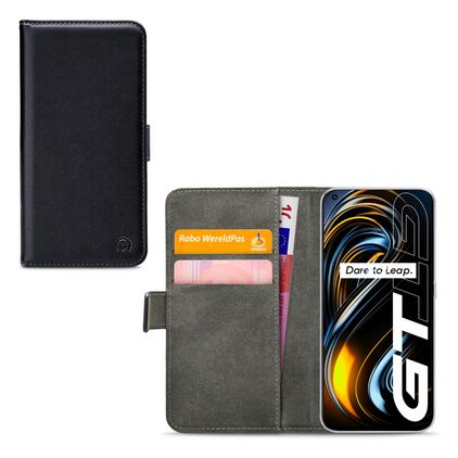 Mobilize Classic Gelly Wallet Realme GT Hoesje Bookcase Portemonnee - Zwart
