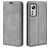 Mobigear Retro Slim Xiaomi 12 Pro Hoesje Bookcase Portemonnee - Grijs