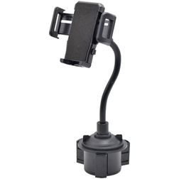 Mobigear Essentials Telefoonhouder Auto Bekerhouder Klem Universeel - Zwart