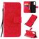 Mobigear Sunflower Samsung Galaxy S20 Hoesje Bookcase Portemonnee - Rood