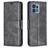 Mobigear Excellent Motorola Edge 40 Pro Hoesje Bookcase Portemonnee - Zwart