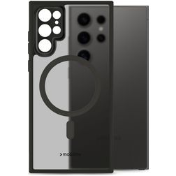 Mobilize Hybrid Samsung Galaxy S24 Ultra MagSafe Hoesje Hardcase Backcover Shockproof - Zwart