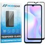 Mobigear Premium Xiaomi Redmi 9A Glazen Screenprotector - Case Friendly - Zwart