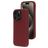 Mobiparts iPhone 15 Pro Siliconen Hoesje Backcover - Plum Red