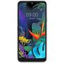 Mobigear Premium LG Q60 Glazen Screenprotector - Case Friendly - Zwart