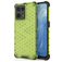 Mobigear Honeycomb OPPO Reno 7 4G Hoesje Hardcase Backcover Shockproof - Groen