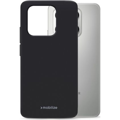 Mobilize Rubber Gelly HONOR 400 Smart Hoesje Flexibel TPU Backcover - Zwart