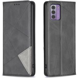 Mobigear Rhombus Slim Nokia G42 Hoesje Bookcase - Zwart