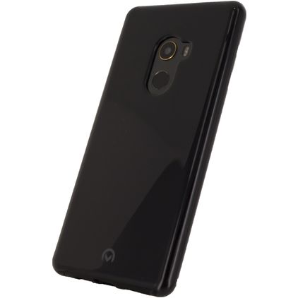 Mobilize Gelly Xiaomi Mi Mix 2 Hoesje Flexibel TPU Backcover - Zwart