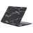Mobigear Marble MacBook Air 13 Inch (2018-2020) Hoes Hardshell Laptopcover MacBook Case - Zwart - Model A1932 / A2179 / A2337