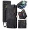 Caseme 008 Samsung Galaxy S23 FE Hoesje Uitneembare 2in1 Bookcase Portemonnee - Zwart