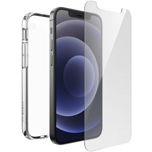 Speck Perfectly Clear ShieldView Doorzichtig iPhone 12 Mini Hoesje Hardcase Backcover Shockproof - Transparant