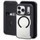 Mobiparts Shield Line iPhone 17 Pro MagSafe Hoesje Bookcase - Zwart