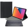 Mobilize Premium Detachable Bluetooth Keyboard iPad Pro 11 Inch (2021) Hoes QWERTY Bluetooth Toetsenbord Bookcase - Zwart
