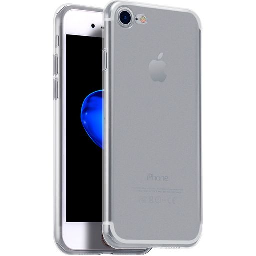 Mobigear Ultra Thin Doorzichtig iPhone SE (2020) Hoesje Flexibel TPU Extra Dun Backcover - Transparant